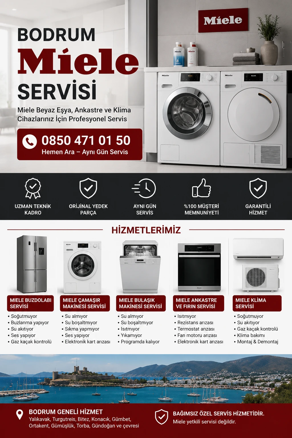 Bodrum Miele Servisi